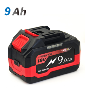 Convient pour les batteries au lithium d'outils <span class=keywords><strong>Makita</strong></span> 18V 6/9AH, <span class=keywords><strong>perceuse</strong></span> électrique rechargeable et clé électrique avec grande capacité - Product Image 1