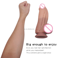 SacKnove - Dildo de Silicona Suave y Realista para Mujeres, Estimulación Vaginal, Gran Tamaño, Sensación Realista, para Masturbación Femenina