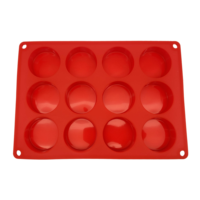 Moules à œufs ronds en silicone réutilisables, antiadhésifs, compatibles lave-vaisselle et four, pour muffins anglais et sandwichs