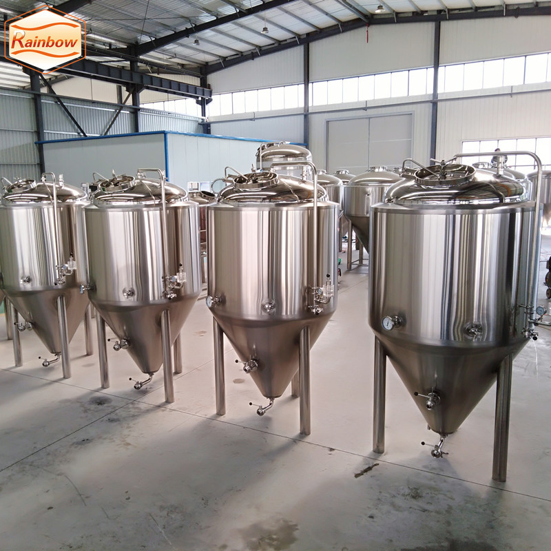 7 bbl Bière cuve de fermentation 7bbl BFV avec bras de défilement ligne par ligne