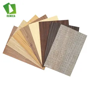 Feuille de stratifié du grain de bois du Formica 4*8 HPL pour des meubles