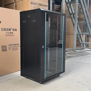 22u 24u 26u Mesh Door Wall-Mounted Server Rack 600*600*1200 Floor Standing OEM ODM 19inch Data Network Rack Cabinet