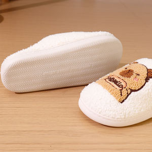 Nouvelles pantoufles en fourrure pour femmes avec semelle TPR de qualité supérieure, doublure en peluche, pantoufles d'intérieur pour femmes de qualité supérieure - Product Image 5