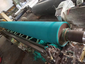 Rouleau en caoutchouc de silicone industriel résistant à l'<span class=keywords><strong>abrasion</strong></span>, aux acides, à l'ozone et au vieillissement thermique pour l'impression et le laminage - Product Image 6