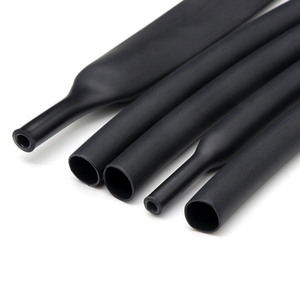 Venda quente 3: 1 Adesivo Heat Shrink Tubes Dual Wall Black Heat Shrinkable Tubes com cola - Product Image 2