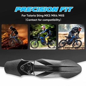 Protection avant de moto en fibre de carbone, garde-boue pour moto tout-terrain, vélo électrique, Talaria Sting Mx3/mx4, protection avant de moto en carbone - Product Image 5