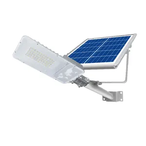 Iluminación exterior ahorro de energía impermeable Ip67 100W 200W 300W 400W todo en uno Luz de calle solar Led integrada
