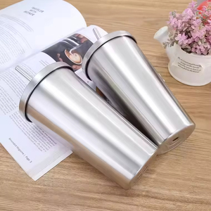 Custom Double Wall Stainless Steel Coffee <b>Cup</b> Hot and Cold Vacuum Insulated Tumbler With Straw - Product Image 3