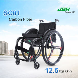 SC01 modello 4 ruote manuale sedia a rotelle invenzione e aspetto brevettato - Product Image 3