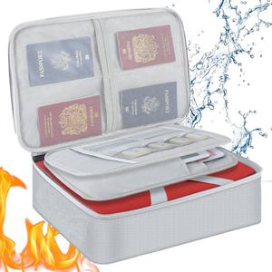 Bolsa Organizadora de Documentos Impermeable y Resistente al Fuego, Bolsa Segura para Archivos Importantes para el Hogar, Oficina y Viajes - Product Image 1