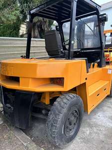 Chariot élévateur diesel TCM d'occasion 3-8 tonnes, chariot élévateur lourd, utilisation en entrepôt au Japon, à vendre - Product Image 2