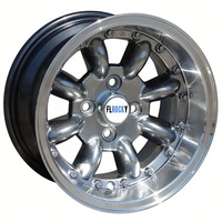 13X7 13 Inch 4X100 -7 Offset Deep Dish Rivet Wheels Harga Aftermarket