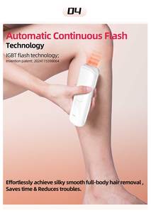 Appareils d'épilation au laser IPL, épilation au laser sans douleur, flash rapide, épilateur manuel pour femmes, utilisation <span class=keywords><strong>à</strong></span> domicile - Product Image 4