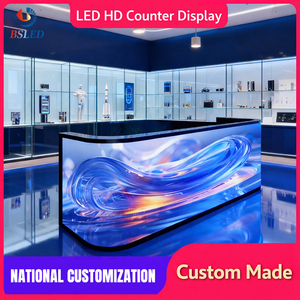 โต๊ะดีเจแบบโมดูลาร์ดีไซน์ใหม่พร้อมจอแสดงผล LED <span class=keywords><strong>ค</strong></span>วามละเอียดสูง P2.5 <span class=keywords><strong>ส</strong></span>ำหรับโฆษณาในร่ม โต๊ะ LED <span class=keywords><strong>ส</strong></span>ำหรับเ<span class=keywords><strong>ค</strong></span>าน์เตอร์ต้อนรับ - Product Image 1