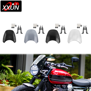 อะไหล่ตกแต่งรถมอเตอร์ไซค์ XXUN สำหรับ <span class=keywords><strong>Triumph</strong></span> Bonneville Scrambler <span class=keywords><strong>1200</strong></span> XE <span class=keywords><strong>XC</strong></span> BE ปี 2019-2021 ชิลด์บังลม - Product Image 1