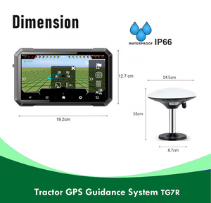 RICOEL 7 pouces IP65 Écran tactile étanche Android <span class=keywords><strong>GPS</strong></span> RTK Ntrip GNSS Caméra de navigation pour tracteur <span class=keywords><strong>Guidage</strong></span> agricole Carte mondiale 8 cœurs 4 Go - Product Image 2