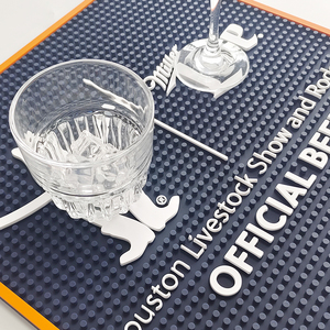 Printed Silicone PVC <b>Pub</b> Mat Rubber Beer Spill Pad Bar Runner Drip Tray Non Slip Service Mat <b>Table</b> Pad Coaster Placemat for Cafe - Product Image 6