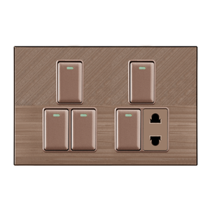 Interruptor <span class=keywords><strong>de</strong></span> Pared Inteligente con Wi-Fi <span class=keywords><strong>de</strong></span> 4 Canales + 2 Tomas |   Control por <span class=keywords><strong>Voz</strong></span> Compatible con Alexa y <span class=keywords><strong>Google</strong></span> Home |   Material <span class=keywords><strong>de</strong></span> PC 10A |   <span class=keywords><strong>Servicio</strong></span> OEM/ODM - Product Image 4