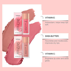 Brillo labial mate, cuidado labial hidratante suave, color natural hidratante, maquillaje, brillo labial portátil - Product Image 3