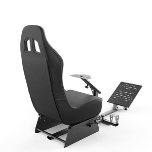 Asiento de Juego de Simulador de Carreras Plegable y Ajustable Personalizable para Thrustmaster Xbox <span class=keywords><strong>PS5</strong></span> PS4 PC G29 - Product Image 3