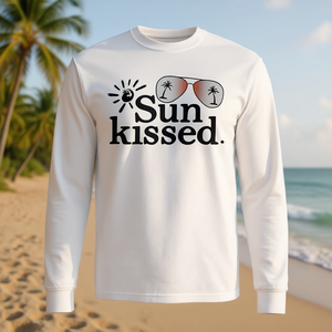 T-shirt à manches longues Sun Kissed pour les vacances d'été à la plage - Product Image 3