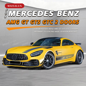 Accessoires automobiles : Kit carrosserie en PP + fibre de carbone sèche pour AMG GT GTC GTS GTR – Améliorez votre véhicule avec le kit de pare-chocs style GTR PRO - Product Image 2