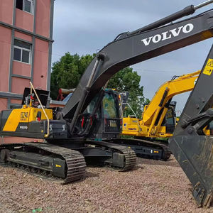 Excavatrice sur chenilles hydraulique d'occasion VOLVO EC240, 24,5 tonnes, 90 % neuve, moteur Volvo Penta 130 kW, certifiée EPA CE, boîte de vitesses, pompe, moteur - Product Image 1