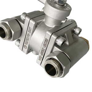 Válvula de Esfera Criogênica de 3 Vias DQS25B DN25 ODM Manual para Armazenamento de Gás em Tanques a Granel - Product Image 5