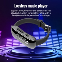 Jam Tangan Portabel Pengurang Kebisingan untuk Kuliah dan Rapat, Baterai Lithium, Layar Berwarna, Perekaman WAV/MP3/WMV untuk Penggunaan Profesional