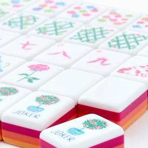 Juego de Mahjong Judío Americano de Lujo, Adecuado para Entretenimiento Diario y como Regalo, con Fichas de Mahjong de Acrílico - Product Image 6