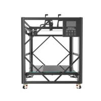 Antinsky Tronxy VEHO 800-2E 2-IN-1 FDM Format besar Printer 3D 800*800*800mm ukuran besar Drive langsung panduan sumbu ganda