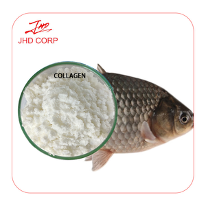 Fabricant JHD Meilleure vente Blanchiment de la peau de qualité alimentaire Collagène de poisson cru fabriqué avec <span class=keywords><strong>100</strong></span>% Collagène de poisson en poudre - Product Image 1