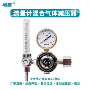 Station d'analyse des gaz d'échappement, vanne de régulation de pression de gaz standard spécifique au laboratoire, cylindre, débitmètre de pression - Product Image 3