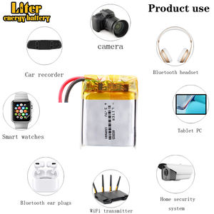 Baterai Polimer Li Ion Lithium 402025 3.7V 150MAh dengan Pcb - Product Image 5