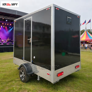 Baños Móviles de Acero de Lujo 2026, Remolque de Baño Portátil para Uso en Parques - Product Image 3