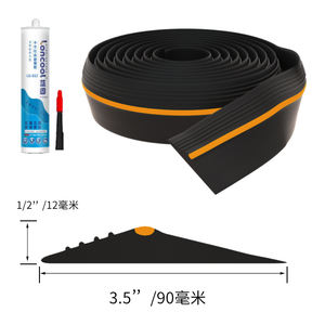 Sello Inferior para Puerta de Garaje con Cinta de Seguridad Amarilla Brillante, Resistente a la Intemperie y al Desgaste - Product Image 6