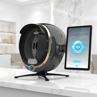Espejo Mágico Portátil Profesional, Analizador de Piel 3D, Fuente de Luz LED, Dispositivo de Análisis Facial, Soporte Multilingüe JP/US