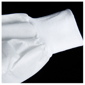 Lijun dùng một lần chống tĩnh điện bụi làm việc quần áo không dệt trùm đầu bảo vệ quần áo trắng một mảnh hội thảo quần áo - Product Image 3