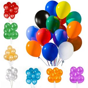 ลูกโป่งยางลาเท็กซ์หลากสีขนาด 12 นิ้ว ยี่ห้อ China Party Supply บรรจุ 100 ลูก สำหรับงานวันเกิด - Product Image 3