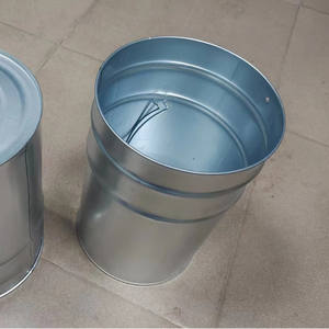 Baril intérieur de poubelle, accessoires pour poubelle, boîte à déchets galvanisée, baril intérieur en acier inoxydable moulé, poubelle de tri des déchets - Product Image 4