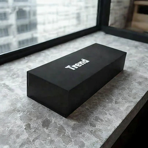 High End <b>Magnetic</b> Flip Top Gift <b>Box</b> with Embossing and Recyclable Design for Luxury Cosmetic Apparel Watch Packaging - Product Image 4