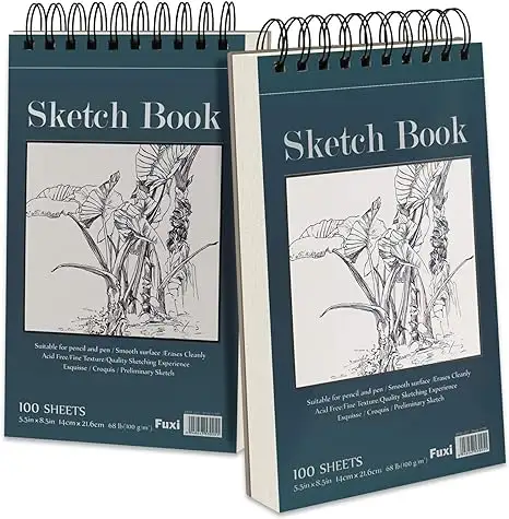 a4 thick blank drawing book Students use coils to doodle drawing sketchbooks