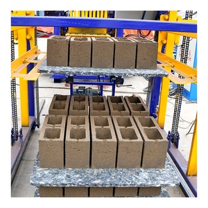 Máquina Automática para Fabricar Ladrillos Huecos de Cemento <span class=keywords><strong>HF</strong></span> QT4-15S, Fabricante de Máquinas para Bloques de Pavimento, Línea de Producción de Hormigón Sólido - Product Image 3