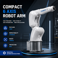 Bras robotique FOBOT à 6 axes, haute précision ±0,02 mm, idéal pour la manutention de composants électroniques et les tests 3C – Vente directe usine