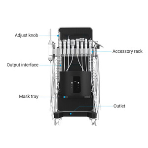 17 In 1 Multifunctional Skin Management Beauty Machine Hydrogen Oxygen Large Bubble Facial Cleansing Salon Beauty Equipment - Product Image 5