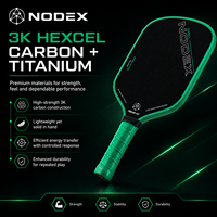 Raquette de pickleball professionnelle avec noyau en mousse injectée, surface en fibre de carbone, puissance et contrôle améliorés