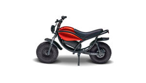 Mini <span class=keywords><strong>moto</strong></span> tout-terrain électrique 48V <span class=keywords><strong>500W</strong></span> <span class=keywords><strong>moto</strong></span> de course tout-terrain en acier pour usage urbain - Product Image 2