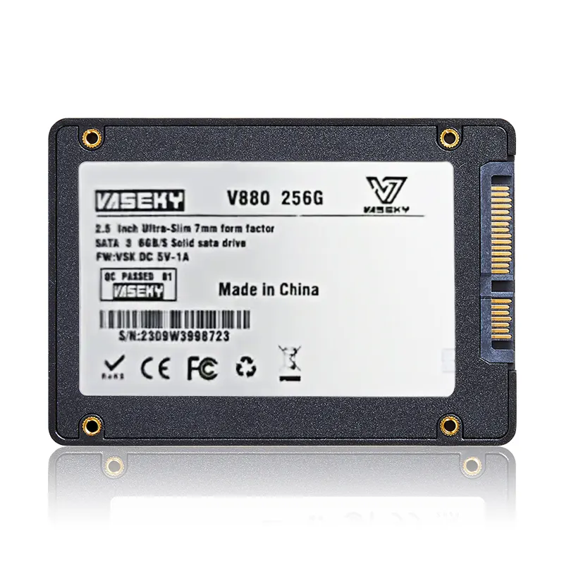 Vaseky SSD 120GB nội bộ trạng thái rắn đĩa máy tính xách tay ổ cứng SATA3 2.5 inch 240GB trạng thái rắn 256GB SSD