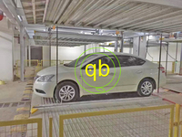 Puzzle multicouche à 2 niveaux équipement d'ascenseur de stationnement de voiture système de stationnement mécanique à deux étages pour garage vertical de moto SUV