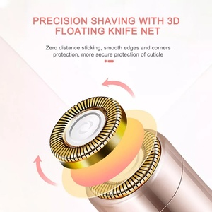 Depiladora Eléctrica Portátil Tipo Lápiz Labial, Depilación Sin Dolor para Rostro y Cejas - Product Image 4